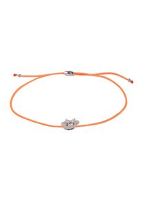 SO COSI, Damen Armband 'MINNIE ME I', Orange / Silber