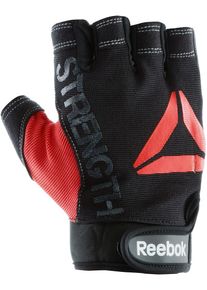 Reebok, Herren Fitnesshandschuhe, Rot / Schwarz