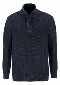 MAN'S WORLD Man's World, Herren Troyer, Dunkelblau