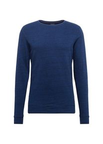 Jack & Jones JACK & JONES, Herren Pullover 'LIAM BLU', Dunkelblau / Schwarz