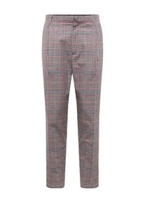 Review, Herren Hose 'TAILORED NEWCHEC', Grau / Rot