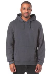Iriedaily, Herren 'Mini Flag' Kapuzenpullover, Dunkelgrau
