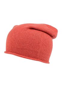 Pieces, Damen Strickm&uuml;tze 'Pcrose', Hellrot