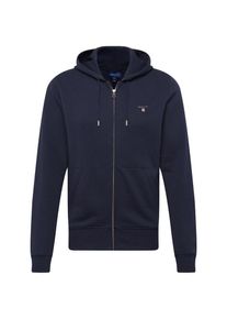 Gant, Herren Sweatjacke 'THE ORIGINAL FULL ZIP HOODIE', Dunkelblau