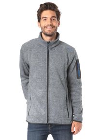 CMP, Herren Knitted Fleecejacke, Grau