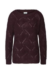Vila, Damen Pullover 'VIGAZE KNIT', Bordeaux