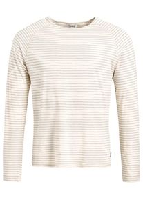 Khujo, Herren T-Shirt 'Nirval', Beige / Silbergrau