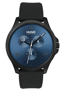Hugo, Herren Uhr 'Risk 1530036', Himmelblau / Schwarz
