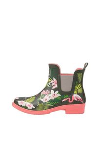 Fritzi aus Preussen Fritzi Aus Preußen, Damen Gummistiefelette 'AMALIA', Oliv / Pink