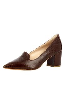 Evita, Damen Pumps 'ROMINA', Kastanienbraun