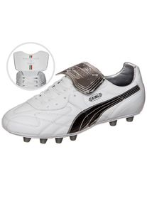 Puma, Herren Fu&szlig;ballschuh 'King Top M.I.I Chrome FG', Bronze / Schwarz / Wei&szlig;