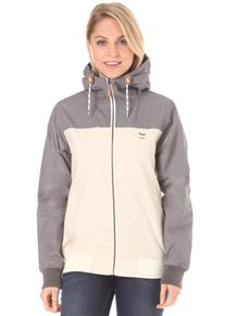 Iriedaily, Damen Jacke 'Spice Sail', Creme / Grau