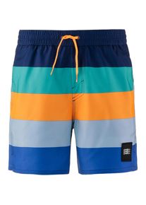 O`Neill O'NEILL, Herren Badeshorts 'Vert-Horizon', Nachtblau / Hellblau / Petrol / Hellorange