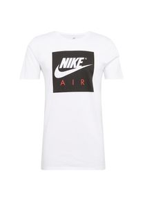 Nike Sportswear, Herren T-Shirt mit Print 'M NSW AIR SPRT CREW', Schwarz / Wei&szlig;