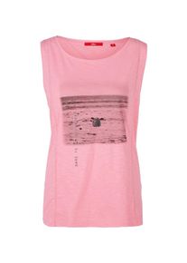 s.Oliver RED LABEL, Damen Tanktop, Pinkmeliert