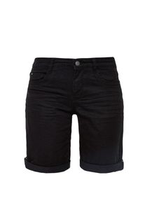 s.Oliver RED LABEL, Damen Bermuda Shorts, Schwarz