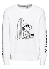 Levi's LEVI'S, Herren Sweatshirt 'GRAPHIC CREW B', Schwarz / Weiß