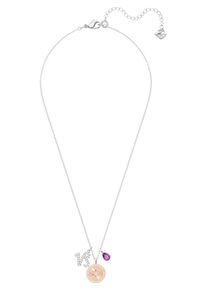 Swarovski, Damen Kette 'Zodiac 5349216', Gold / Lila / Silber