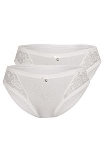 Sassa Mode Sassa, Damen Slip 'ALLOVER LACE', Offwhite