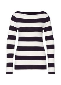 GAP, Damen Shirt, Schwarz / Naturweiß