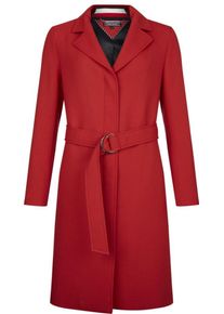 Tommy Hilfiger, Damen Mantel 'CARLY VISCOSE BLEND COAT', Rot