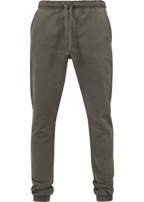 Urban Classics, Herren Washed Canvas Jogging Pants, Oliv