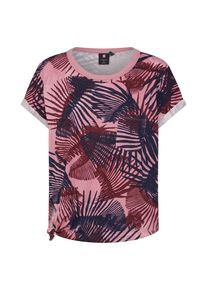 G-Star Raw, Damen Shirt 'Yiva pkt r t wmn s\s', Rosa / Weiß