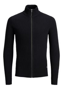Jack & Jones JACK & JONES, Herren Strick-Cardigan, Schwarz