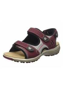Romika, Damen Sandalen, Grau / Beere / Schwarz