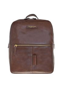The Bridge, Damen Passpartout Rucksack Leder 38 cm, Kastanienbraun