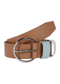 Liebeskind Berlin, Damen Gürtel 'Vacchetta', Hellblau / Braun