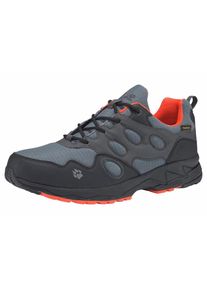 Jack Wolfskin, Herren Outdoorschuh 'Venture Fly Texapore Low', Anthrazit / Orange