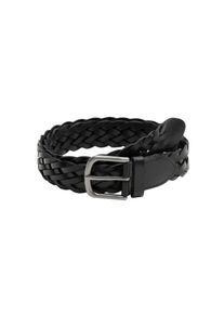 Mango Man, Herren Gurtel 'Hft Braid', Schwarz