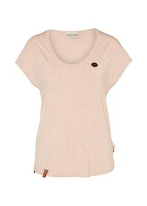 Naketano, Damen Shirt 'Falscher Smiley', Altrosa
