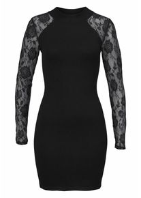 Melrose, Damen Strickkleid, Schwarz