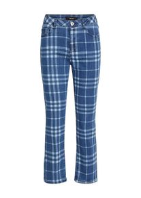 Object, Damen Jeans, Blue Denim / Weiß