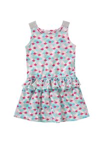 LEMON BERET, Mädchen Jerseykleid, Hellblau / Pink / Rosa / Weiß