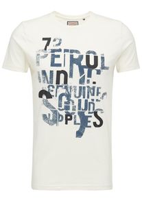 PETROL INDUSTRIES, Herren T-Shirt, Wei&szlig;