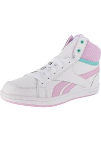 Reebok, M&auml;dchen Sneakers High 'ROYAL PRIME MID', Mint / Pink / Wei&szlig;