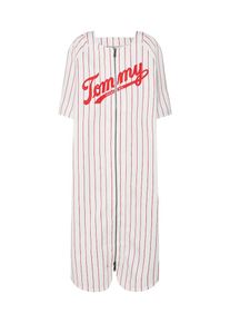 Tommy Jeans, Damen Kleid ' BASEBALL', Rot / Weiß