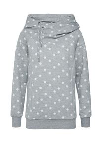 Only, Damen Pullover, Hellgrau / Wei&szlig;