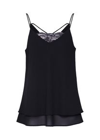 Pieces, Damen Top 'KAYSA', Schwarz
