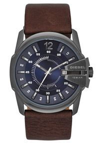 Diesel, Herren Uhr, Navy / Kastanienbraun / Platin