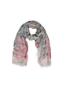 Zwillingsherz, Damen Tuch, Grau / Mischfarben