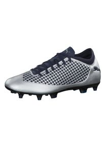 Puma, Herren Fußballschuhe 'Future 2.4 FG/AG', Dunkelblau / Silber