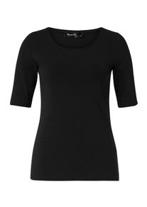 Hallhuber, Damen T-Shirt, Schwarz