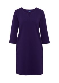 Tom Tailor, Damen Kleid, Dunkellila