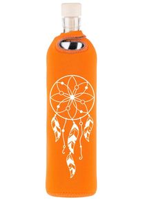 YOGISTAR.COM, Herren Trinkflasche 'Spiritual', Orange