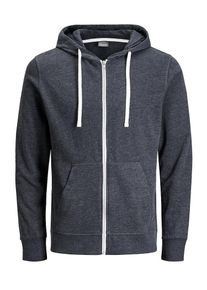 Jack & Jones JACK & JONES, Herren L&auml;ssige Sweatjacke, Basaltgrau