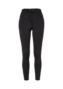 miss goodlife, Damen Hose 'Golden Stripes', Schwarz / Offwhite